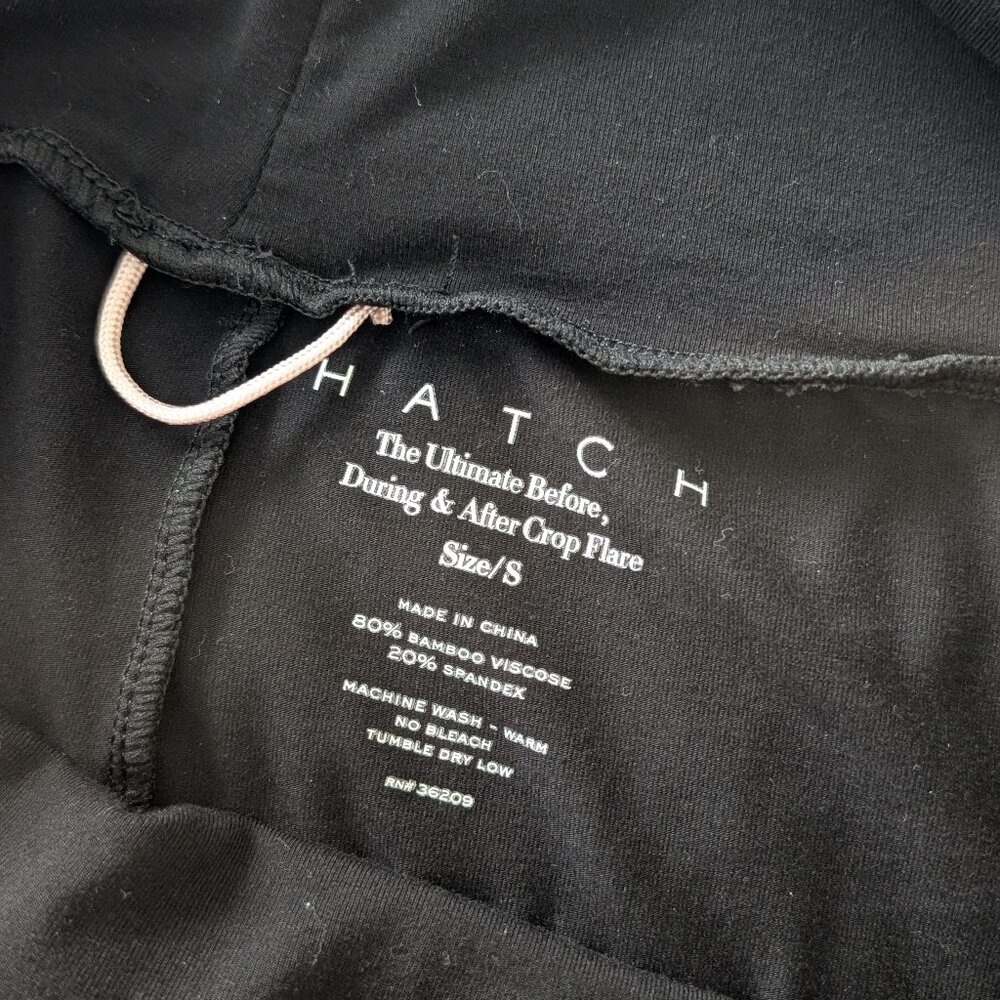 HATCH Collection - Maternity Flare crop pants size S